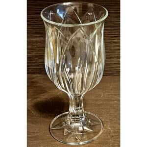 CRISTAL D'ARQUES-DURAND CRYSTAL Pompano Tulip Water Goblet - Made in France